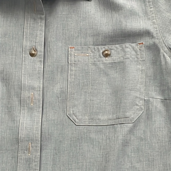 Orvis Outdoor Outfitters Instructors and Apparel Makers Womens Blue Shirt - Picture 4 of 11